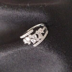 Diamond Cubic Zirconia Ring- Size 8